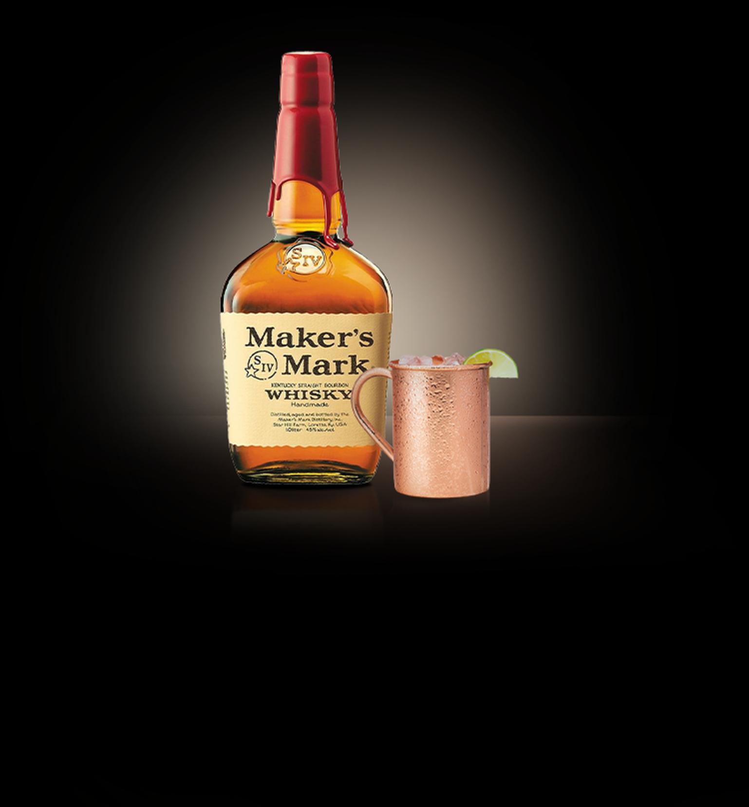 Maker's Mark Bourbon Mule Cocktail